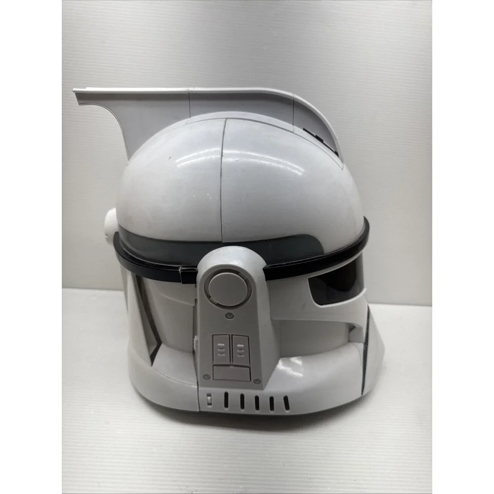 STAR WARS Clone Trooper Voice Changer Helmet 2008 Hasbro - Works Great